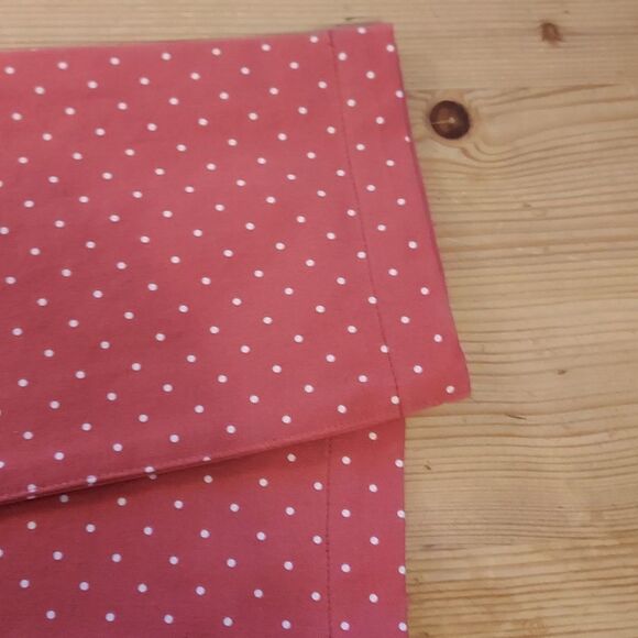 Old Navy pixie high rise pants orange and white polka dot size 4 - Picture 8 of 8